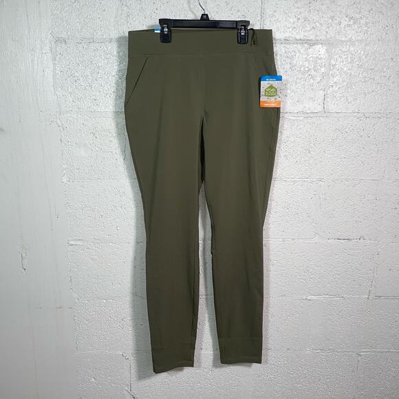 Columbia Sportswear Women's Anytime Softshell Pull on Pants green, XS - Picture 1 of 10